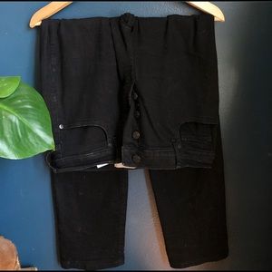 Everlane Auth. Stretch High Rise cigarette jean